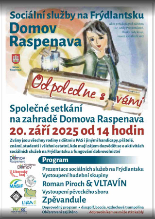 20.09.2025 Společné setkání na zahradě Domova Raspenava